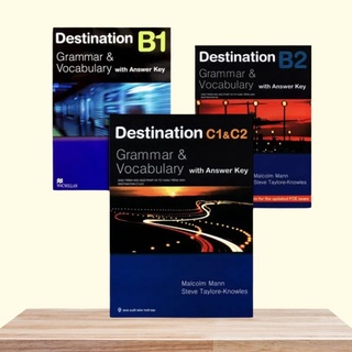 Bản siêu đẹp 3 cuốn destination b1 + b2 + c1&c2 grammar and vocabulary