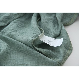 [Ảnh thật] Áo sơ mi form rộng chất linen mỏng nhẹ