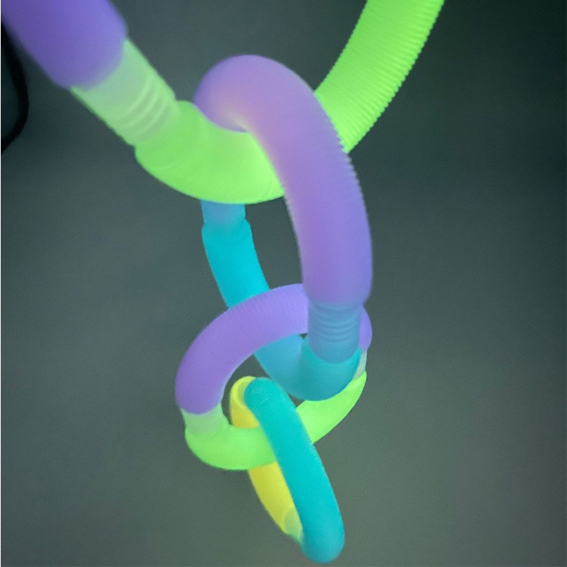 Đồ Chơi Bóp Giảm Căng Thẳng Hình Ống Phát Sáng