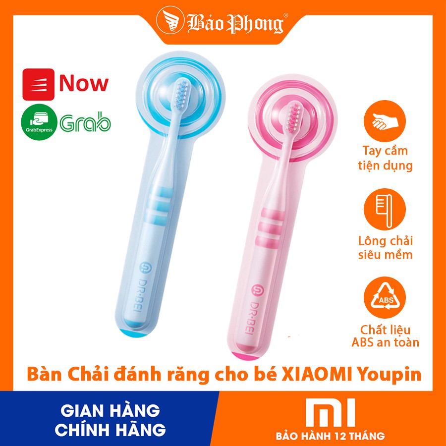 Bàn chải đánh răng thông minh cho bé XIAOMI Youpin Dr.Bei Child Toothbrush