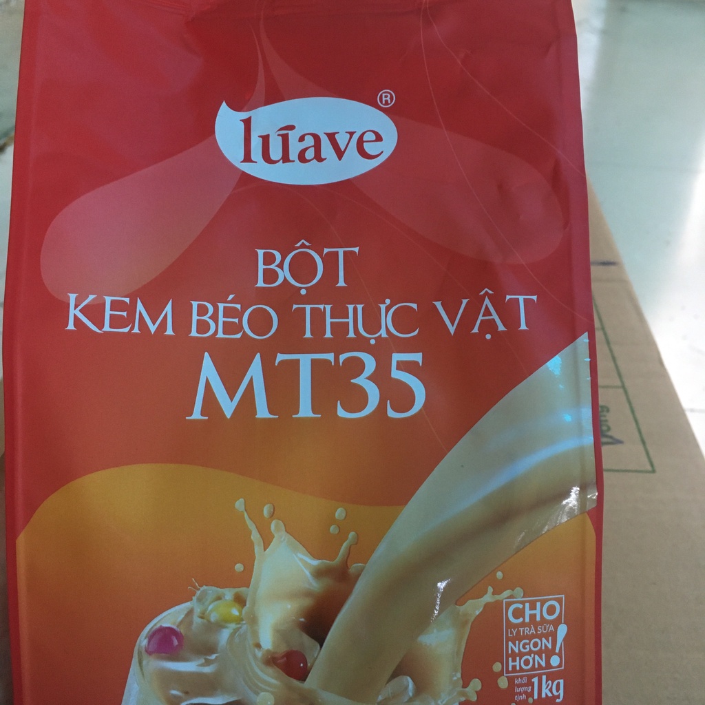 Bột Kem Béo Thực Vật MT35 Gói 1Kg, Bột Sữa Luave Indonesia