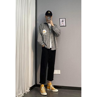 ÁO SƠ MI HOA CÚC unisex
