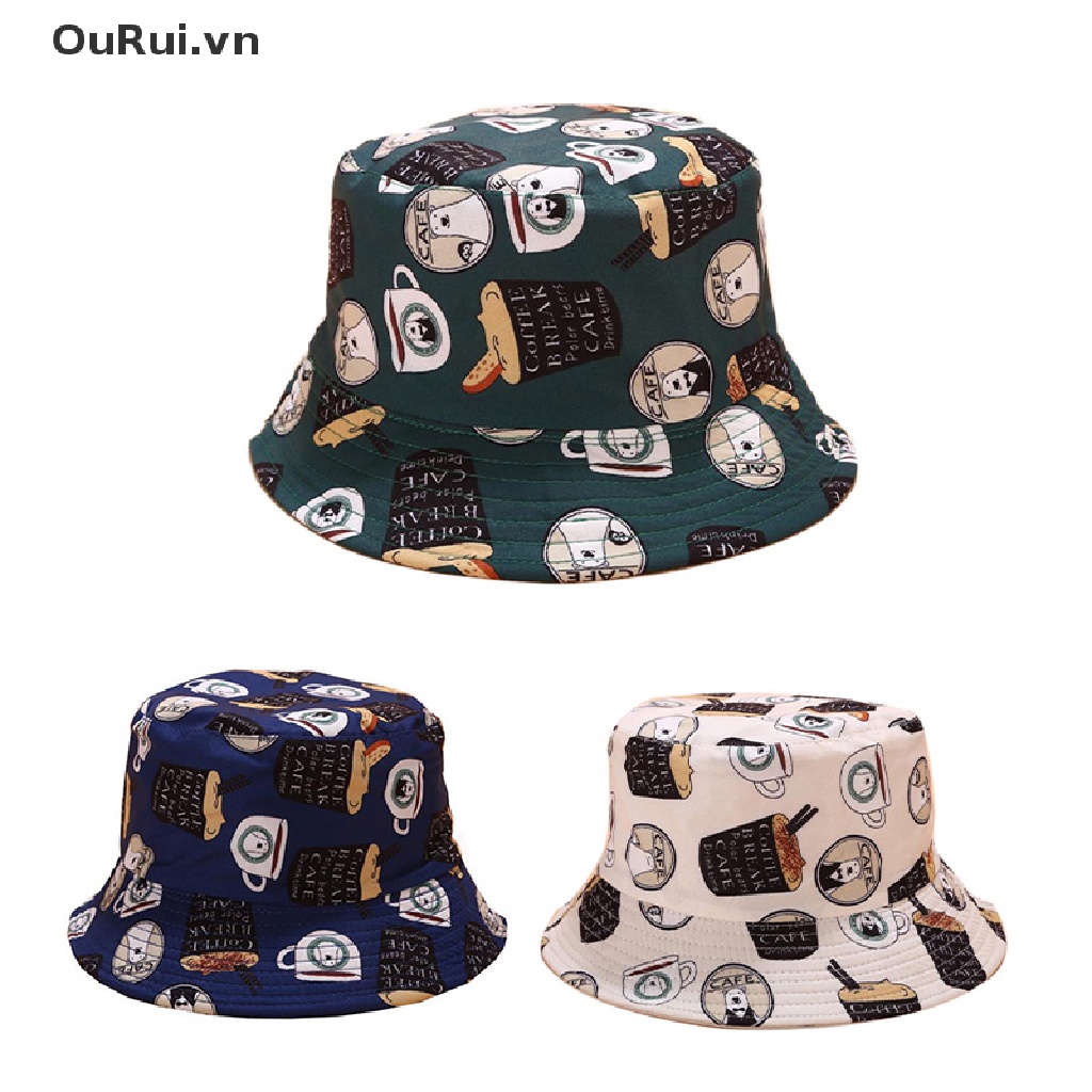 Mũ Bucket Họa Tiết Động Vật Thời Trang 2019