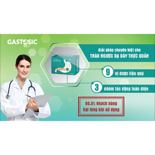 [CHÍNH HÃNG] Viên Uống GASTOSIC (Hộp 30 Viên)