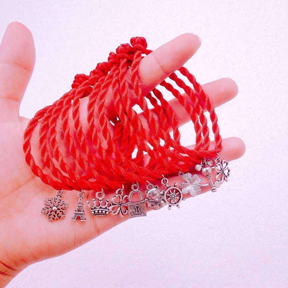 [Mã FAJGT8 giảm 15% đơn 99K] Vòng tay chỉ đỏ mic chram