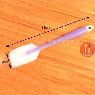 Vét bột (Spatula) silicon đúc 21cm (chọn màu ngẫu nhiên)
