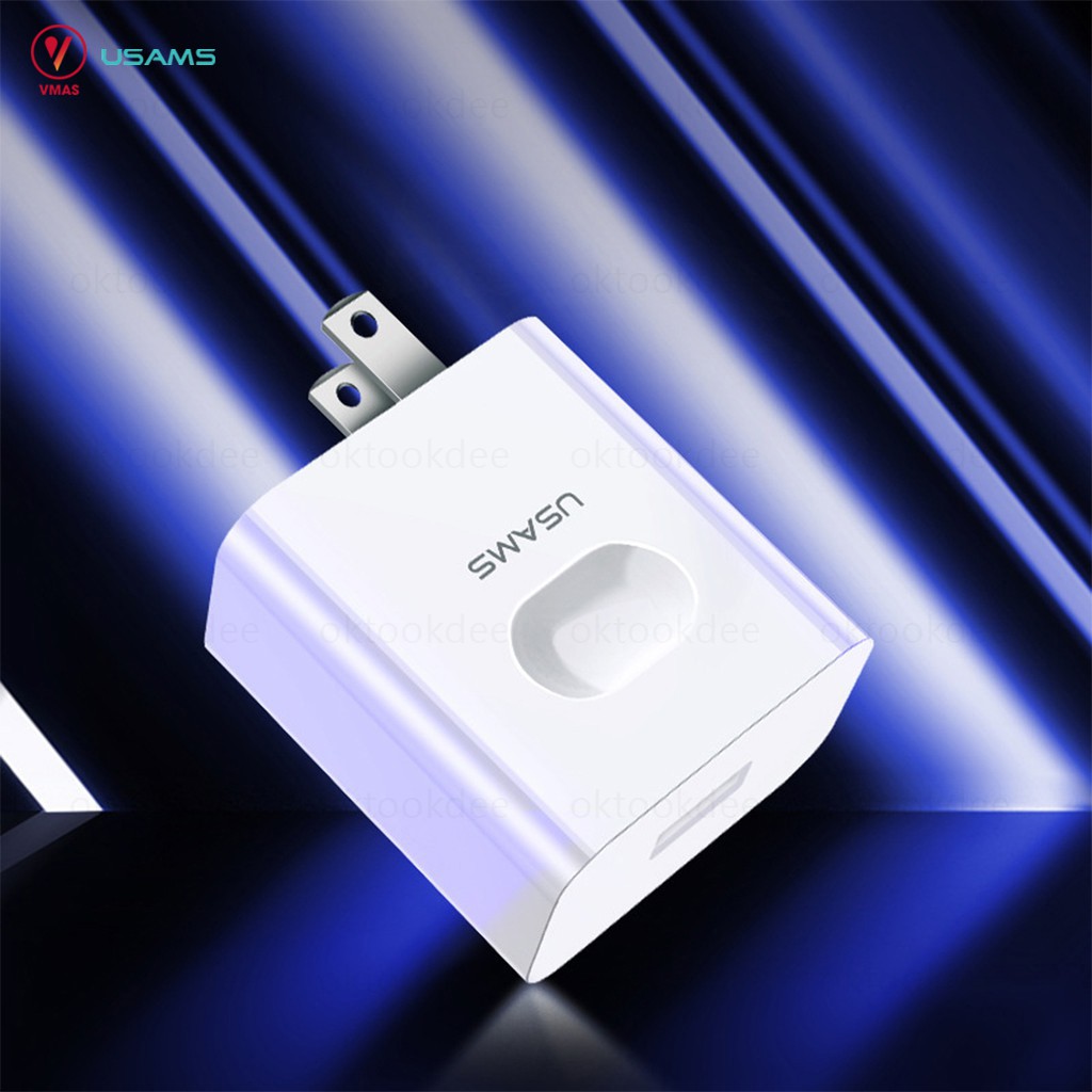 Củ sạc USAMS US-CC092 T25 Bộ chuyển đổi sạc du lịch sạc nhanh Huawei - bảo hành 12 tháng chính hãng
