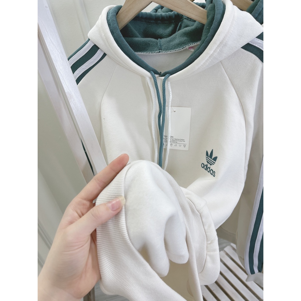 Áo hodie nỉ thụng lót 2 lớp có mũ siêu ấm | BigBuy360 - bigbuy360.vn