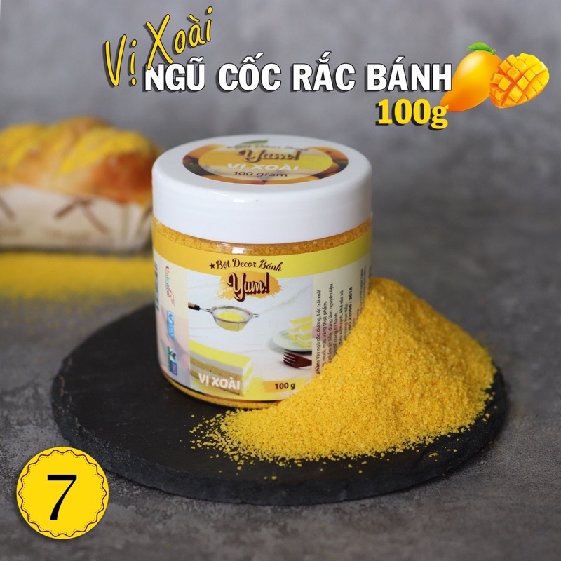 Bột rắc Decor trang trí bánh sinh nhật -Bột rắc Yum Unicorn 100gr