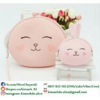 Combo 2 cặp Túi Ví silicon hình thú đáng yêu