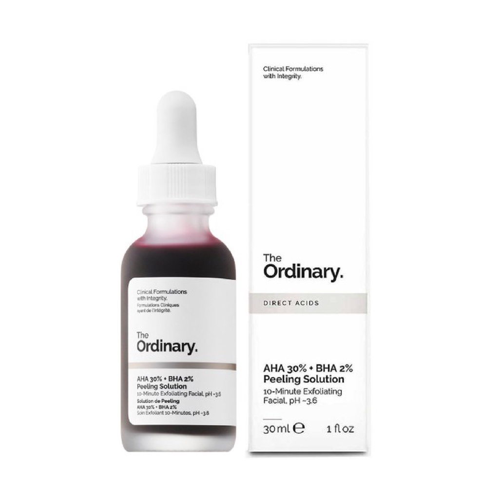 Tinh chất tẩy tế bào chết AHA 30% + BHA 2% Peeling Solution - The Ordinary