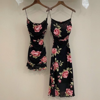 Đầm body hoa dây bún - TADstore