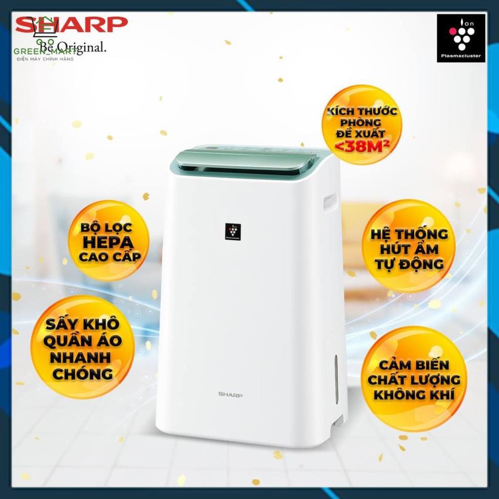Máy hút ẩm và lọc không khí Sharp DW-E16FA-W