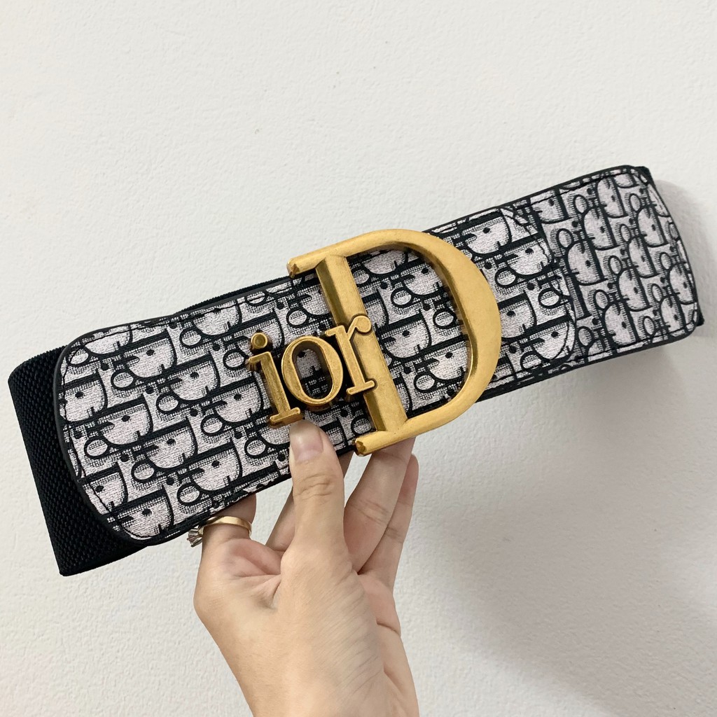 Đai váy D SÓNG đồng 7.5cm