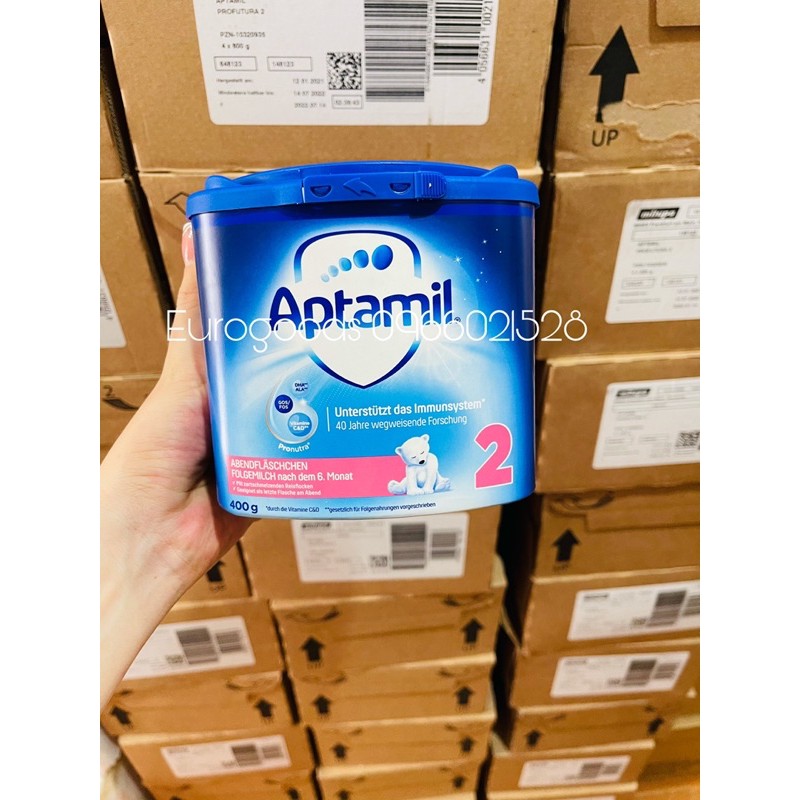 (Date 2023- Nội địa Đức - Hàng Air) Sữa Aptamil profutura số 1,2, pre nội địa Đức mẫu mới 800g