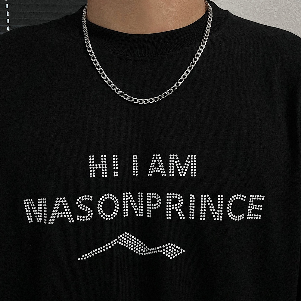 Vòng cổ Thép Titan Phong Cách hip hop Đường Phố Cá Tính Cho Nam Và Nữ