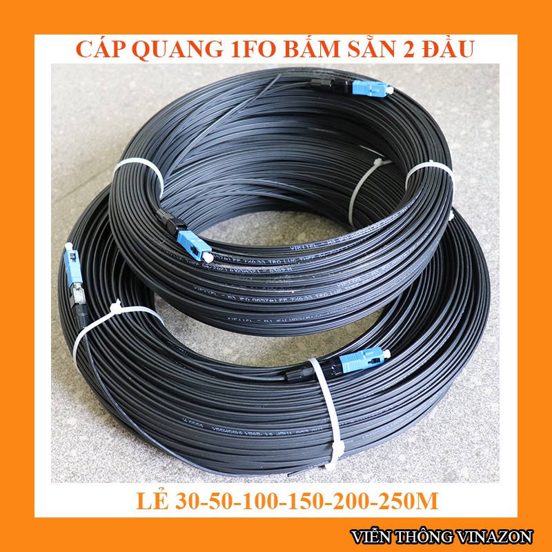 Cáp quang FTTH 1FO, VIETTEL, VNPT, VTVCAP