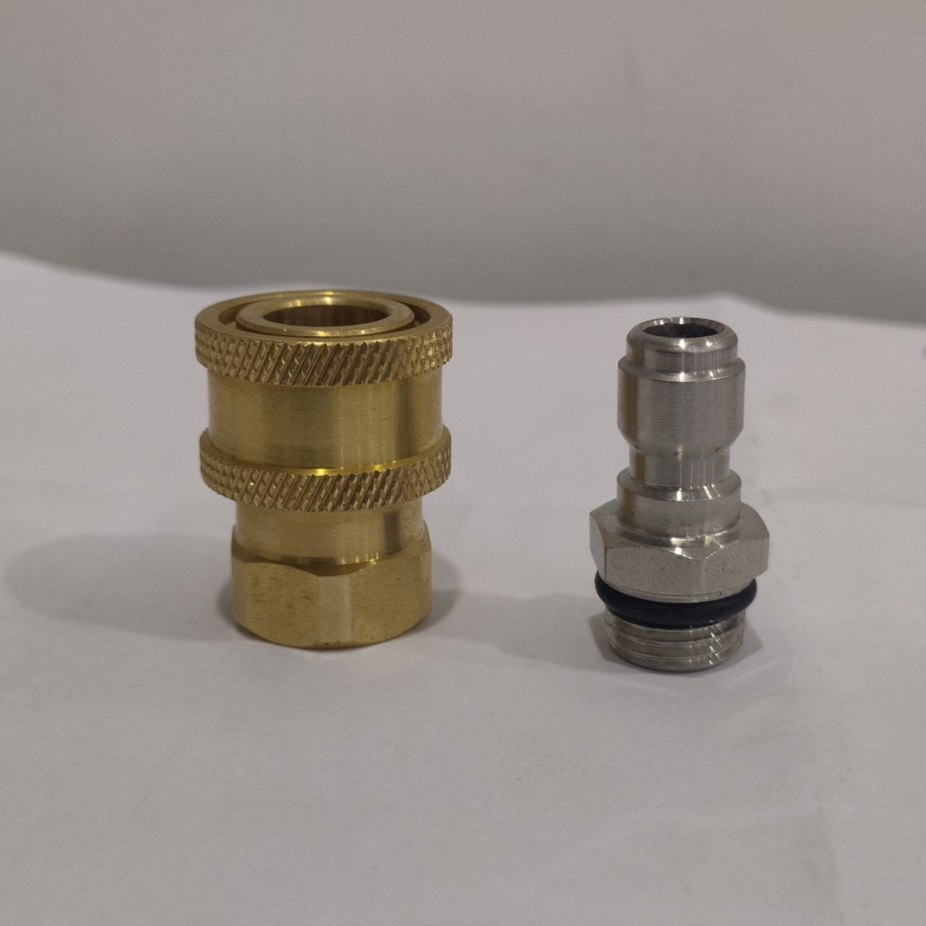 Bộ khớp nối nhanh ren 14mm cho máy rửa xe