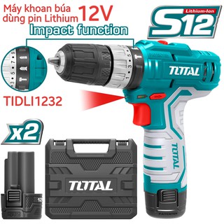 Máy khoan búa dùng pin 12V Total TIDLI1232
