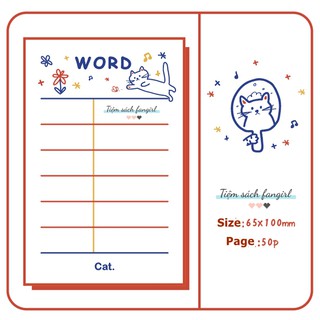 Giấy nhớ sticky note memo daily checklist