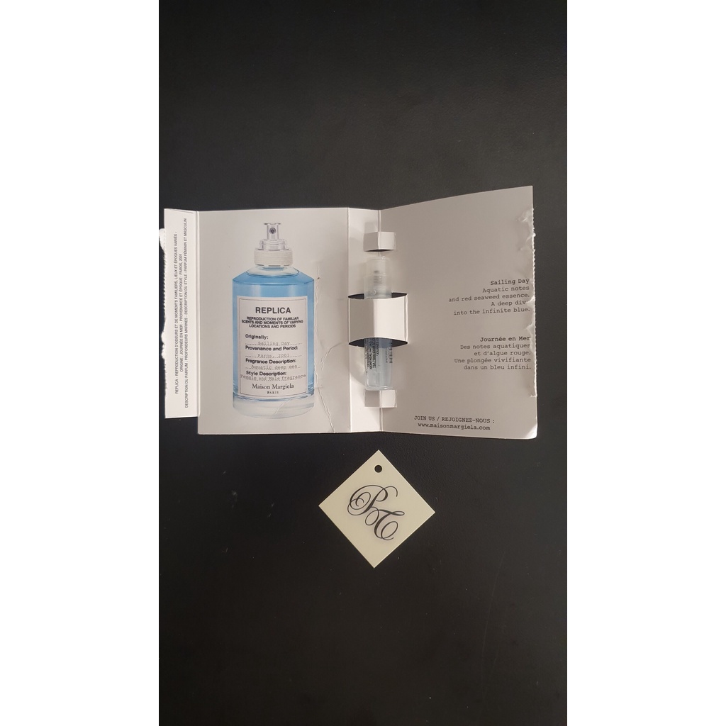 Mẫu thử Vial Sample nước hoa 𝗥𝗲𝗽𝗹𝗶𝗰𝗮 - 𝗦𝗮𝗶𝗹𝗶𝗻𝗴 𝗗𝗮𝘆 1.2ml