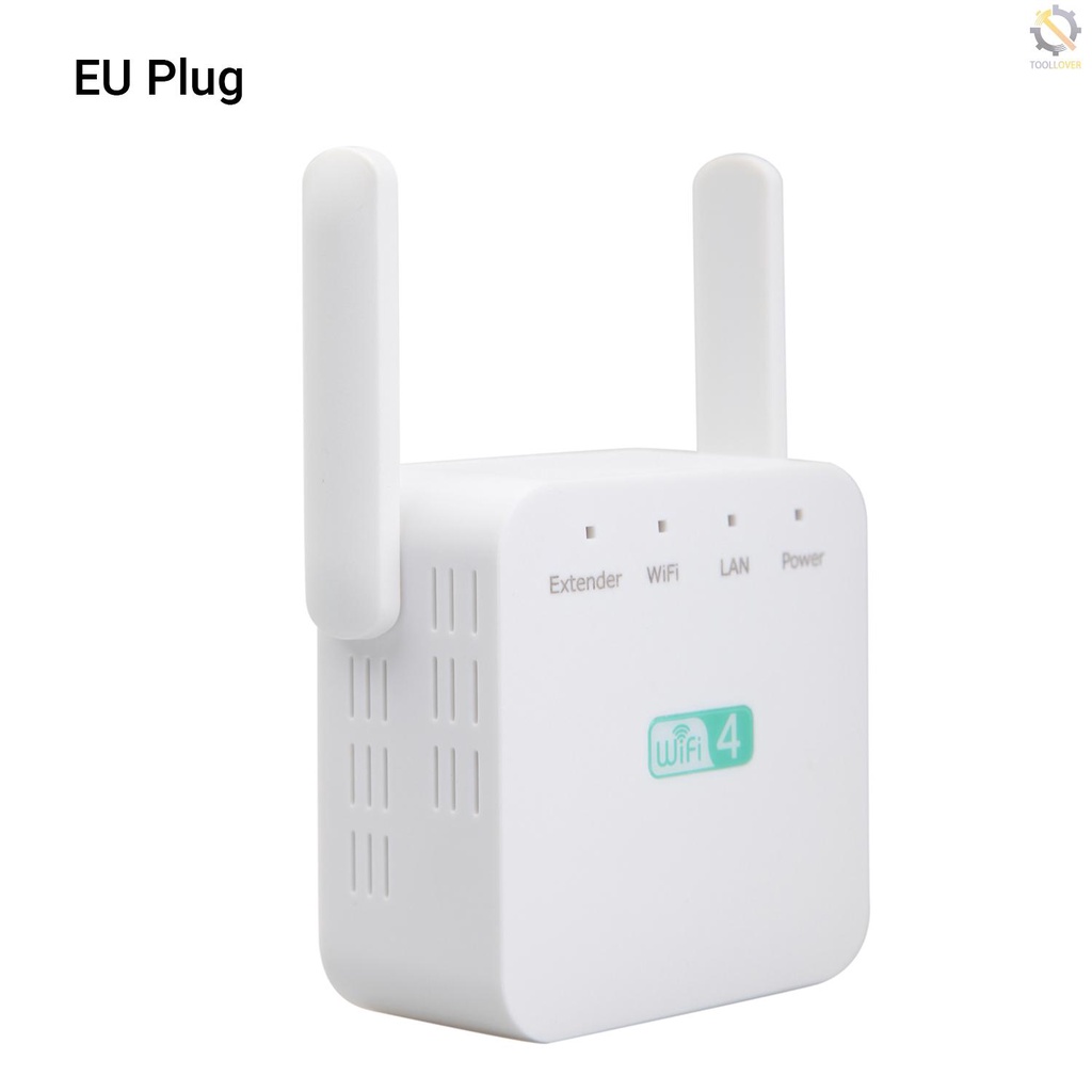 Bộ Khuếch Đại Tín Hiệu Wifi Không Dây 300mbps Phích Cắm Eu