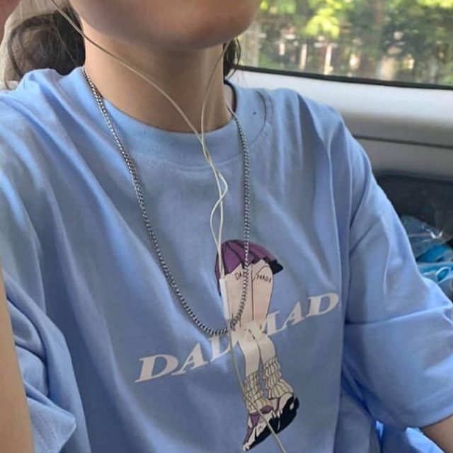 🦋BABY BLUE TEE @dadmade.store