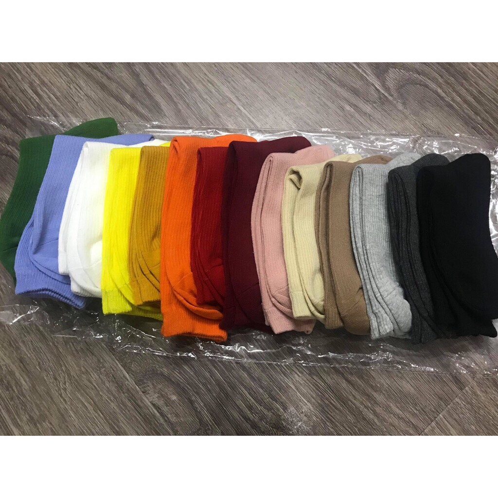 [Mã FAWINTER hoàn 15% xu đơn 99K] Tất Nhún Nữ Cao Cổ Vintage Hàn Quốc Siêu Hot TN11 | BigBuy360 - bigbuy360.vn