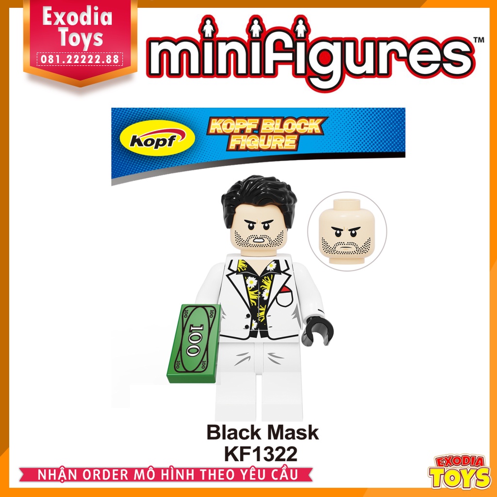 Xếp hình Minifigure DC Comics Birds of Prey: Cuộc lột xác của Harley Quinn - Đồ Chơi Lắp Ghép Sáng Tạo - KF6113