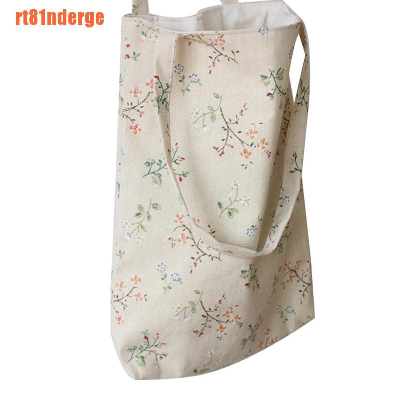 Túi Xách Vải Lanh Cotton Phong Cách Vintage Cho Nữ