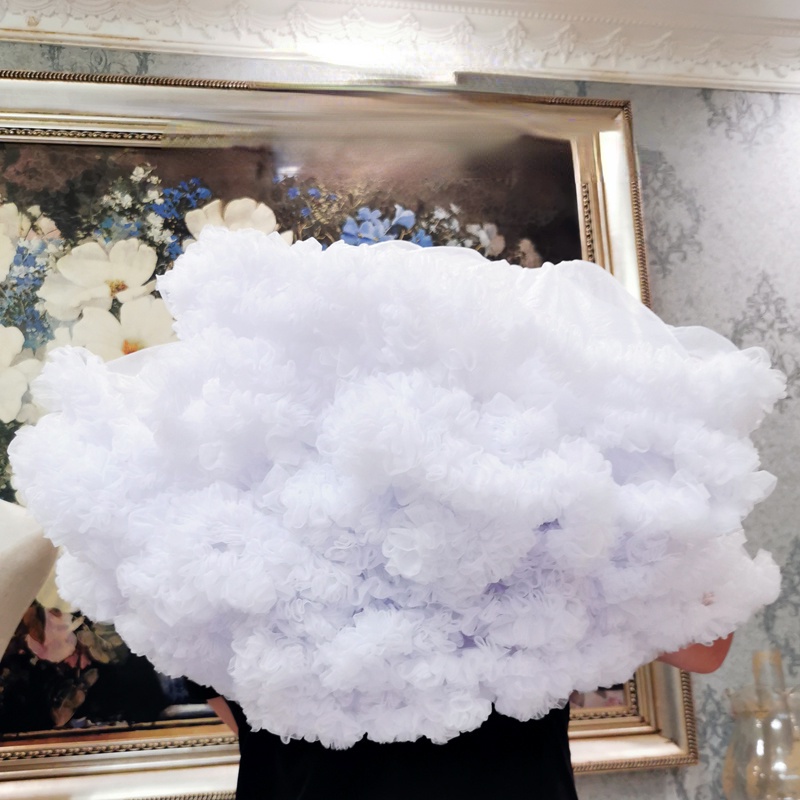 Chân Váy Lưới Mềm Mại Phong Cách Lolita 50cm