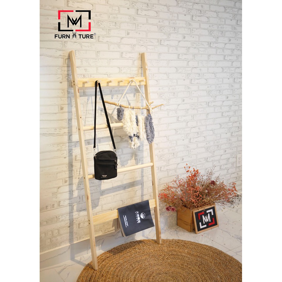 Thang trang trí decor homestay C Towel Ladder - MW FURNITURE - Nội thất căn hộ