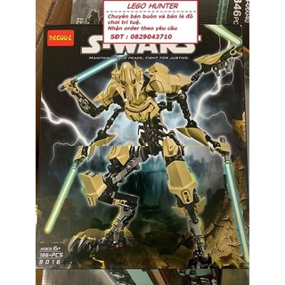 Xếp HìnhStar War mô hình Buildable Robot Grevious 4 tay