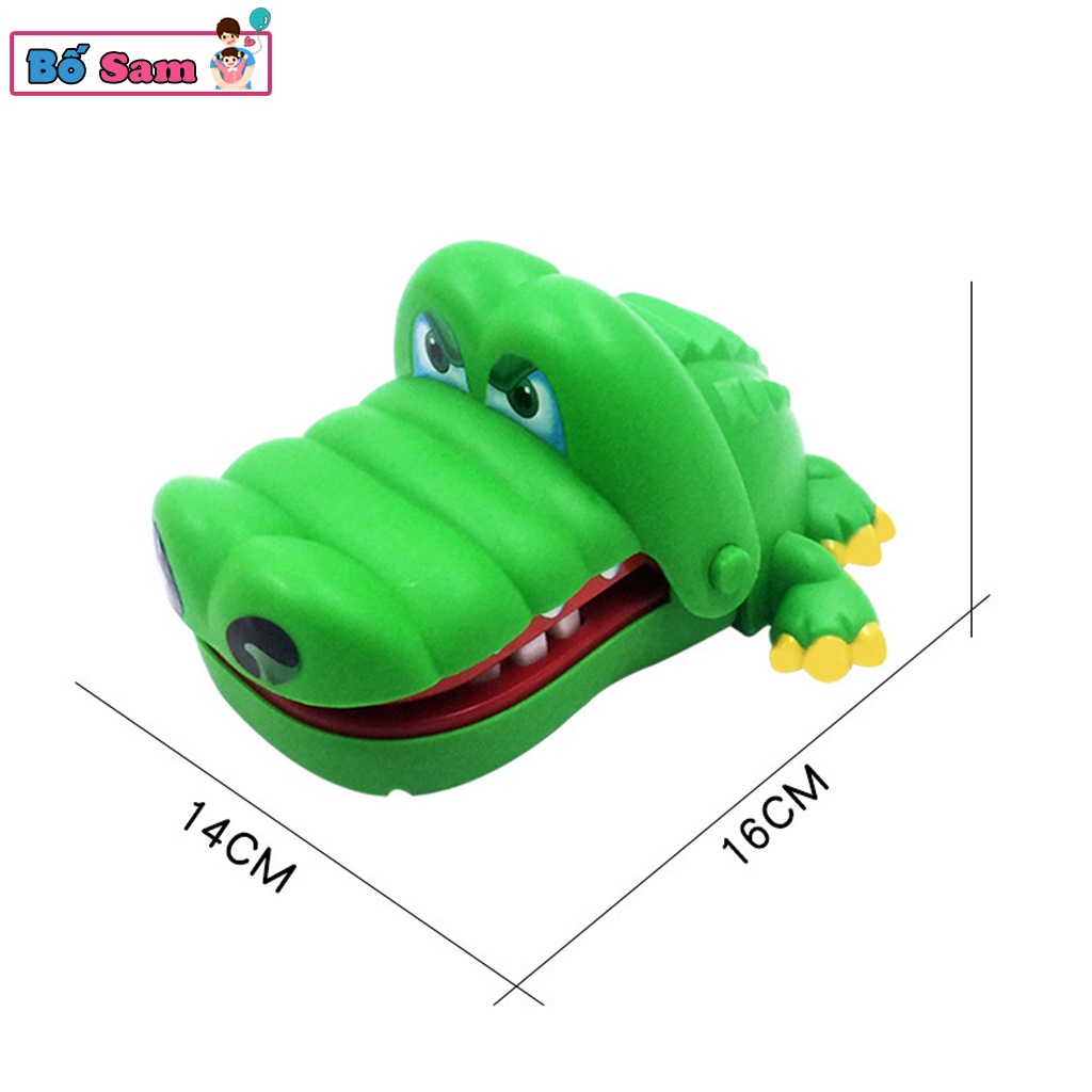 Đồ chơi khám răng cá sấu cắn tay loại to đồ chơi nha sĩ cá sấu Shop Bố Sam