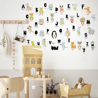 Decal Dán Tường Bảng Chữ Cái