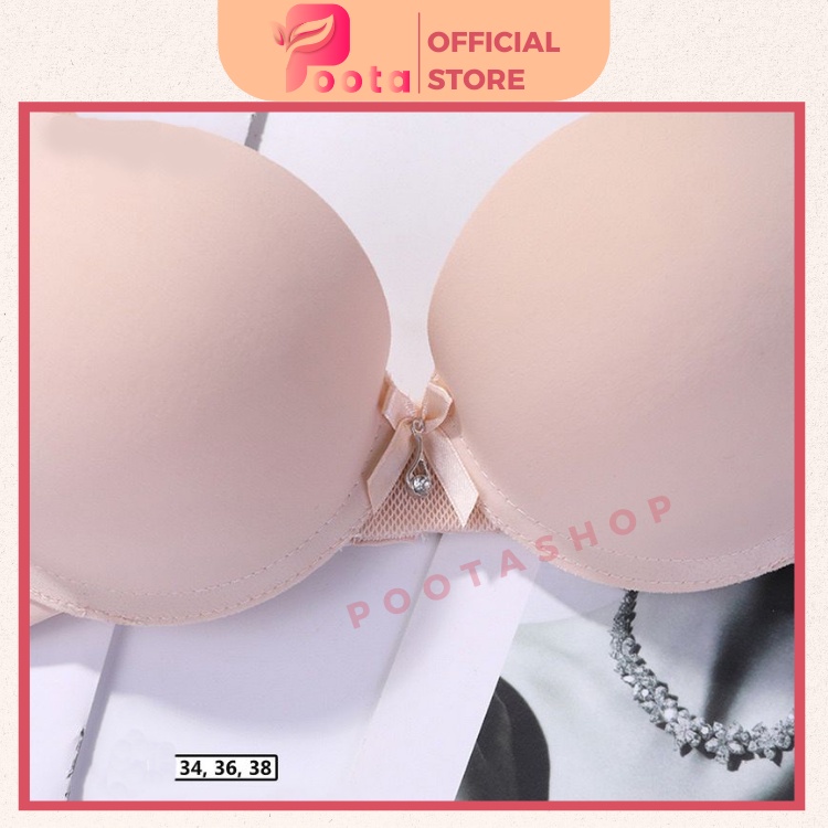 Áo Lót Nâng Ngực Áo Ngực Có Gọng đai lưới thoáng mát gợi cảm - Poota Shop