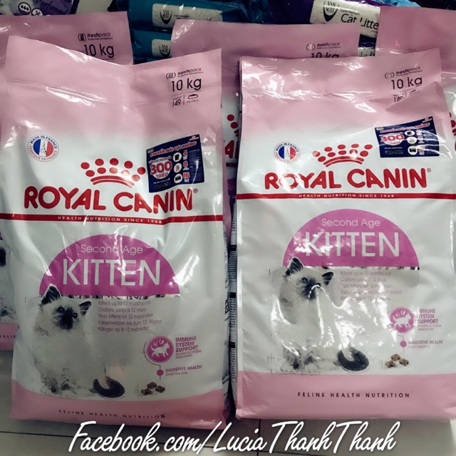 Thức ăn hạt khô cho mèo Royal Canin Kitten 10kg