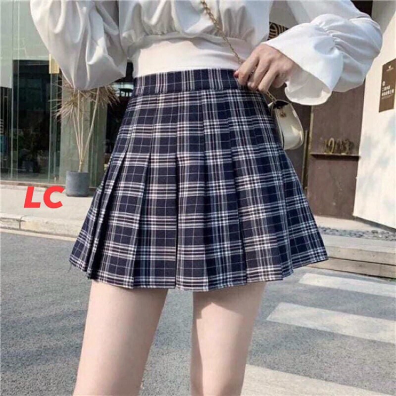 (MẪU MỚI ) CHÂN VÁY XẾP LY TENNIS KẺ | BigBuy360 - bigbuy360.vn