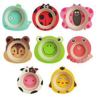 [RẺ NHẤT SHOPEE] BÁT ĂN DẶM CÁCH NHIỆT HÌNH THÚ CHO BÉ SIÊU DỄ THƯƠNG