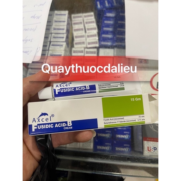 FUCIDIC ACID-B KEM BÔI NGOÀI DA
