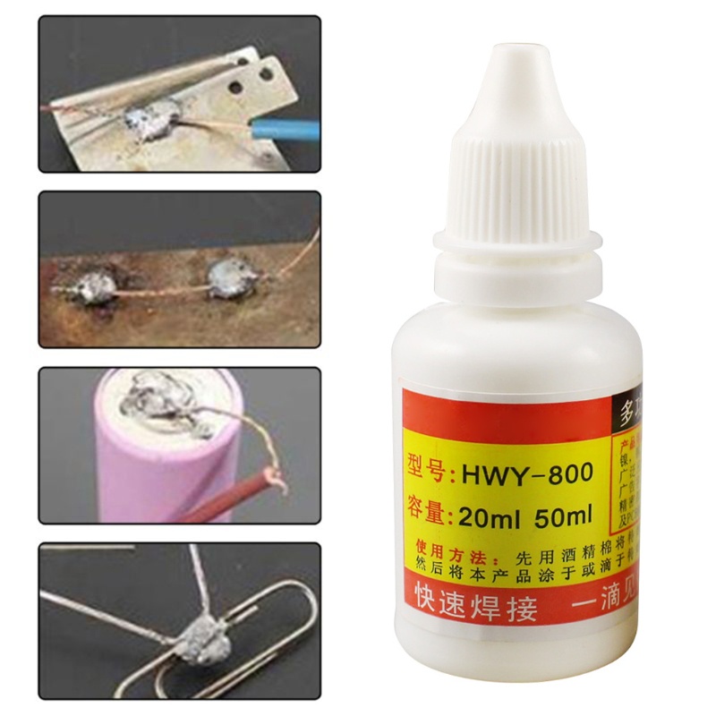 Bình Hàn Dạng Lỏng Mini 20ml Bằng Thép Không Gỉ Tiện Dụng