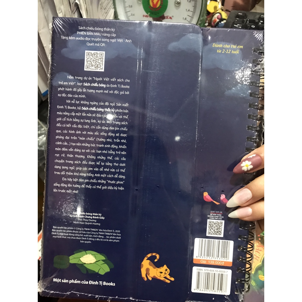 Sách - chiếu bóng thần kỳ - Sự tích Bánh Chưng Bánh Giầy ( đinh Tị )