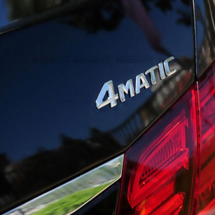 Sản Phẩm Decal tem chữ 4Matic inox cao cấp dán trang trí ô tô G30208 .