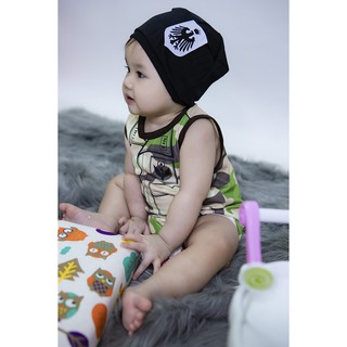 Bộ Bodysuit Chip Lính Cho Bé - Mihababy - BDS_LINH