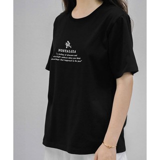 Áo thun in trắng đen cotton 🍄Nostalgia 🍄