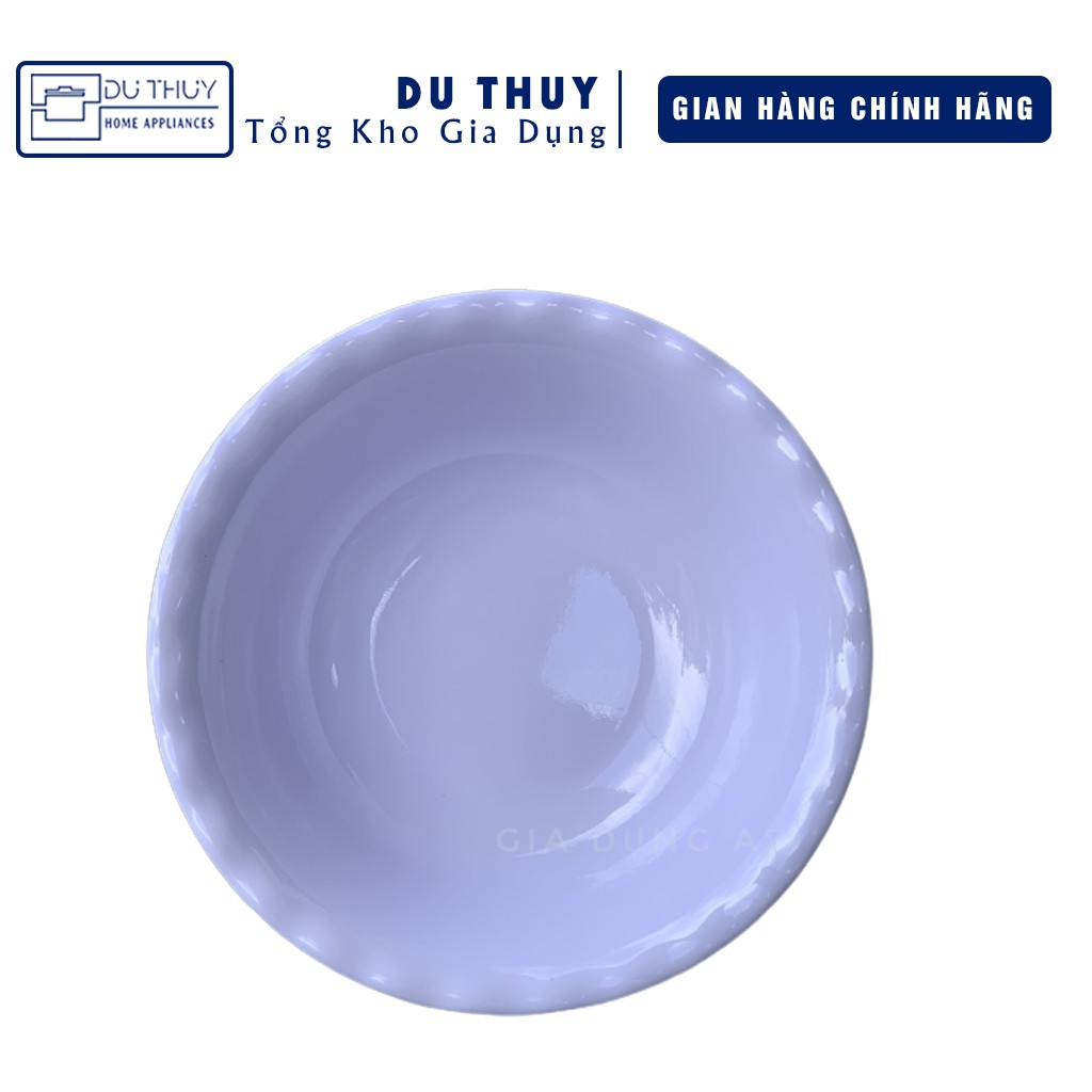 Tô cạn 7’’ nhựa vĩnh hòa, đường kính 18cm, màu trắng, vàng, xanh, đủ bông, nhựa bền bỉ, an toàn của gia dụng Du Thủy | BigBuy360 - bigbuy360.vn