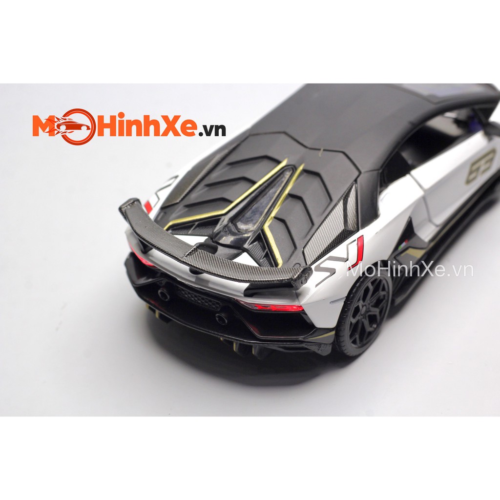 MÔ HÌNH XE LAMBORGHINI AVENTARDOR SVJ 63 1:32 MSZ