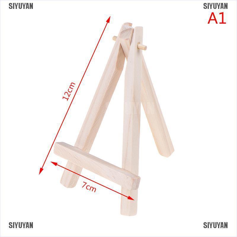 Giá Đỡ Ba Chân Mini Bằng Gỗ & Vải Bạt Dùng Trưng Bày Tranh Vẽ