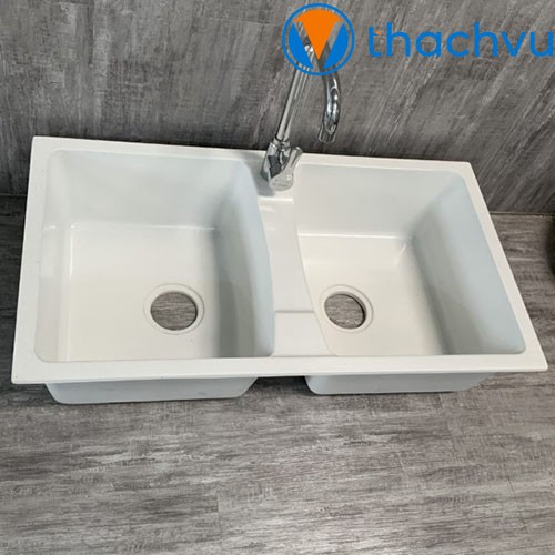 Chậu rửa chén, chậu rửa bát bằng đá, bồn rửa chén, bồn rửa bát bằng đá granite nhân tạo.