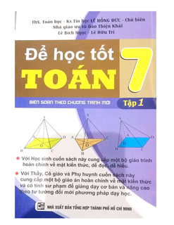 Để Học Tốt Toán Lớp 7 (Tập 1-2)